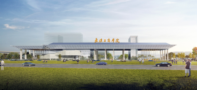 武汉工商学院南大门